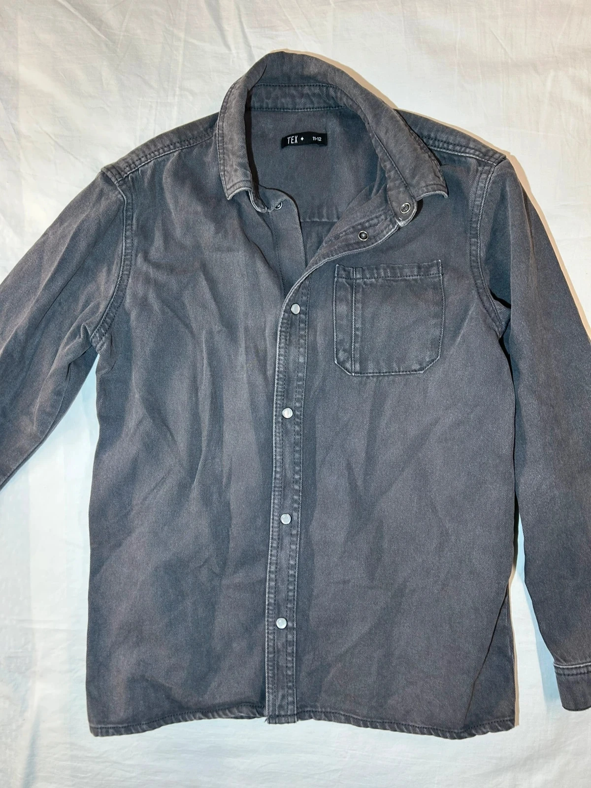 Zwarte tex jeansjas – photo 2
